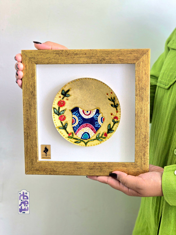 تابلو طرح پرنده